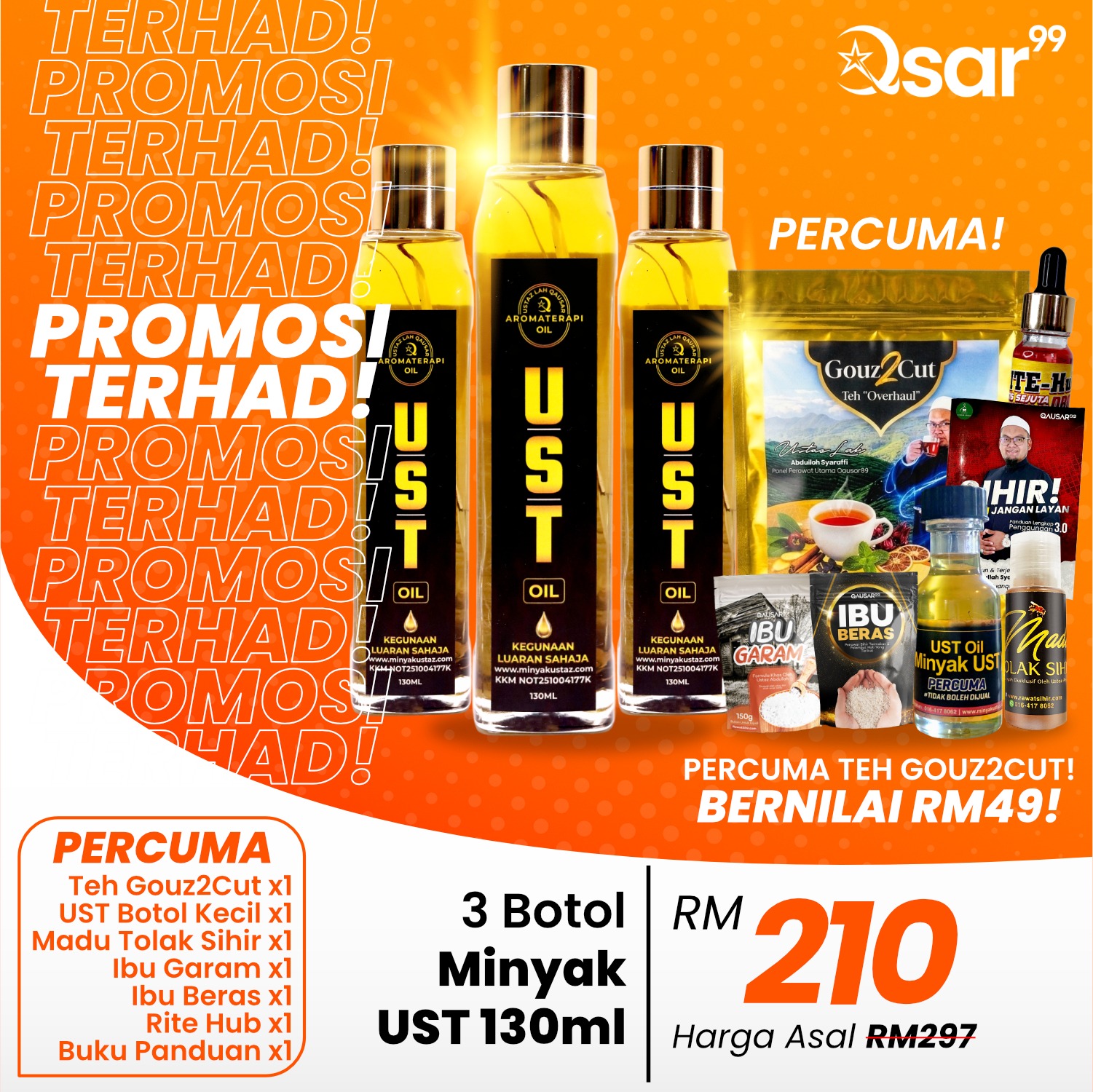 Set 3 Botol